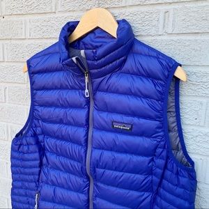 Patagonia Down Women’s Blue Sweater Vest